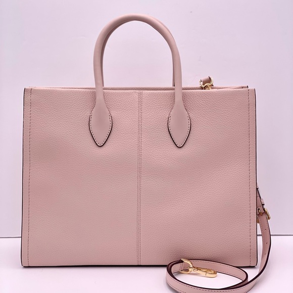 Michael Kors MK Mirella Medium Pebbled Leather Tote Bag - Picture 5 of 12